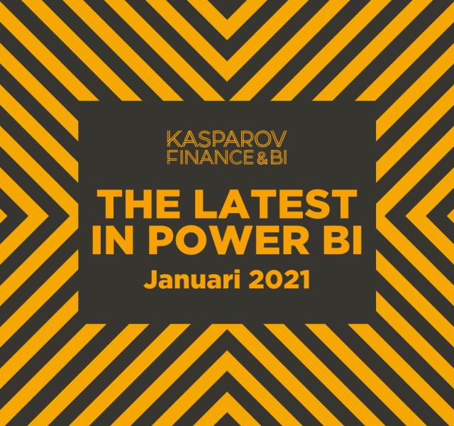 The latest in Power BI januari 2021