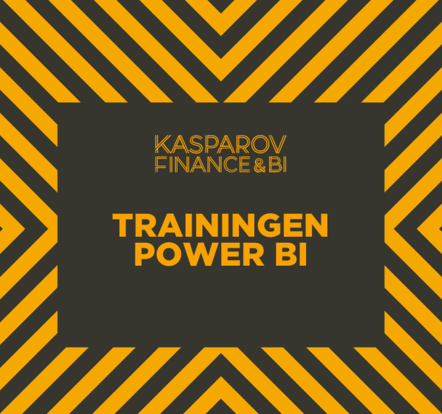 Trainingen power BI Trainingen power BI